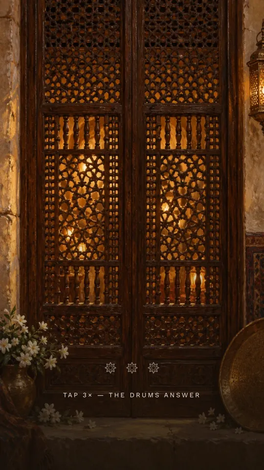 The opening screen of The Zaffa, as a guest first sees it